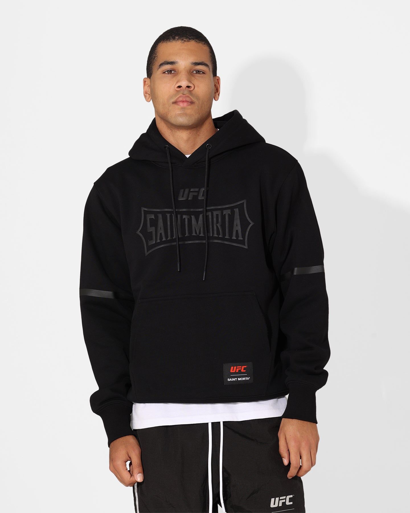 Saint Morta X UFC Championship Hoodie Black/Grey sold by Culture Kings