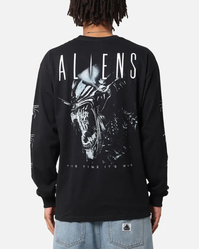 Goat Crew Aliens Long Sleeve T-Shirt Black made by Culture Kings