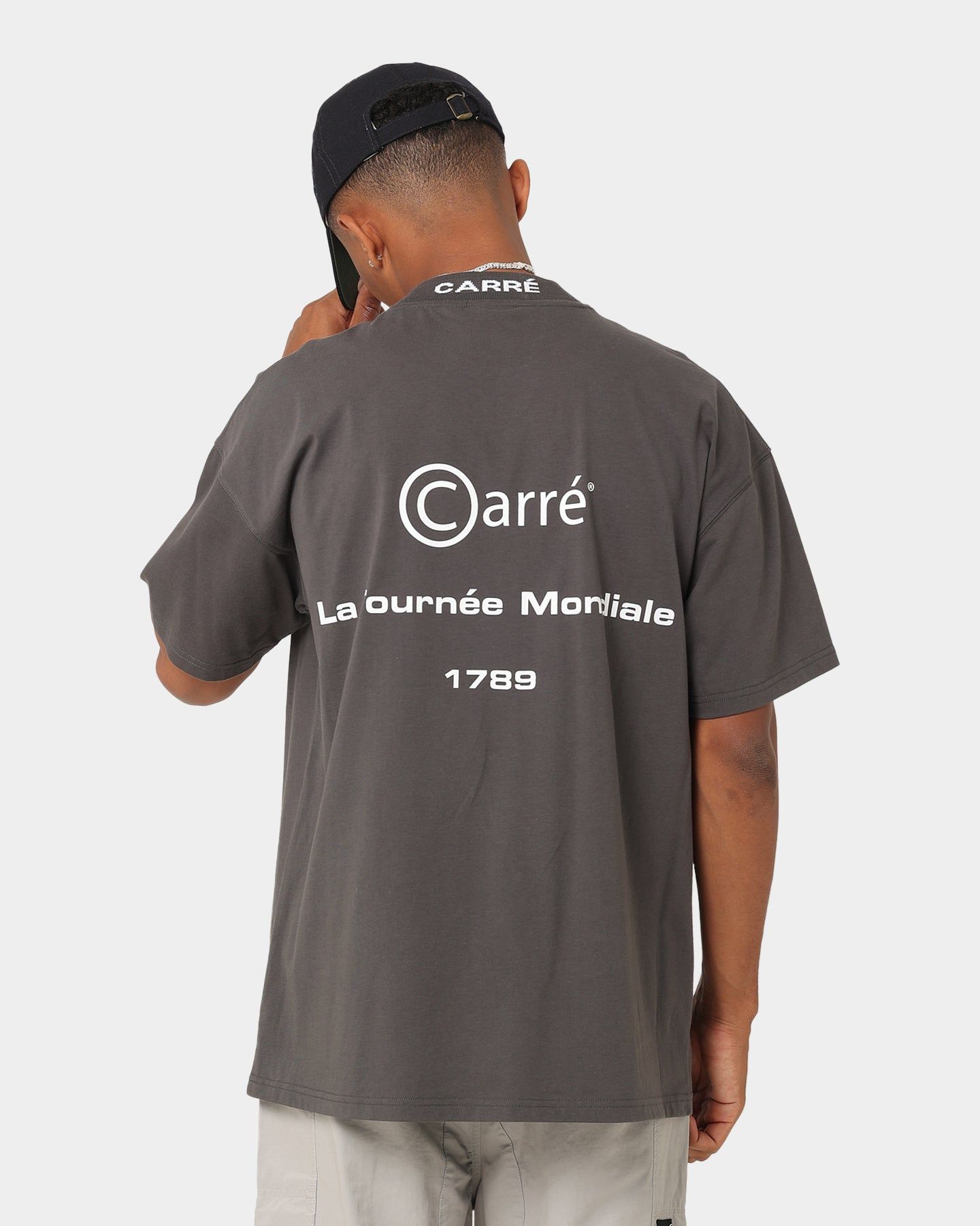 Carre Tournee Oversized Short Sleeve T-Shirt Coal sold by Culture Kings product image thumbnail 4