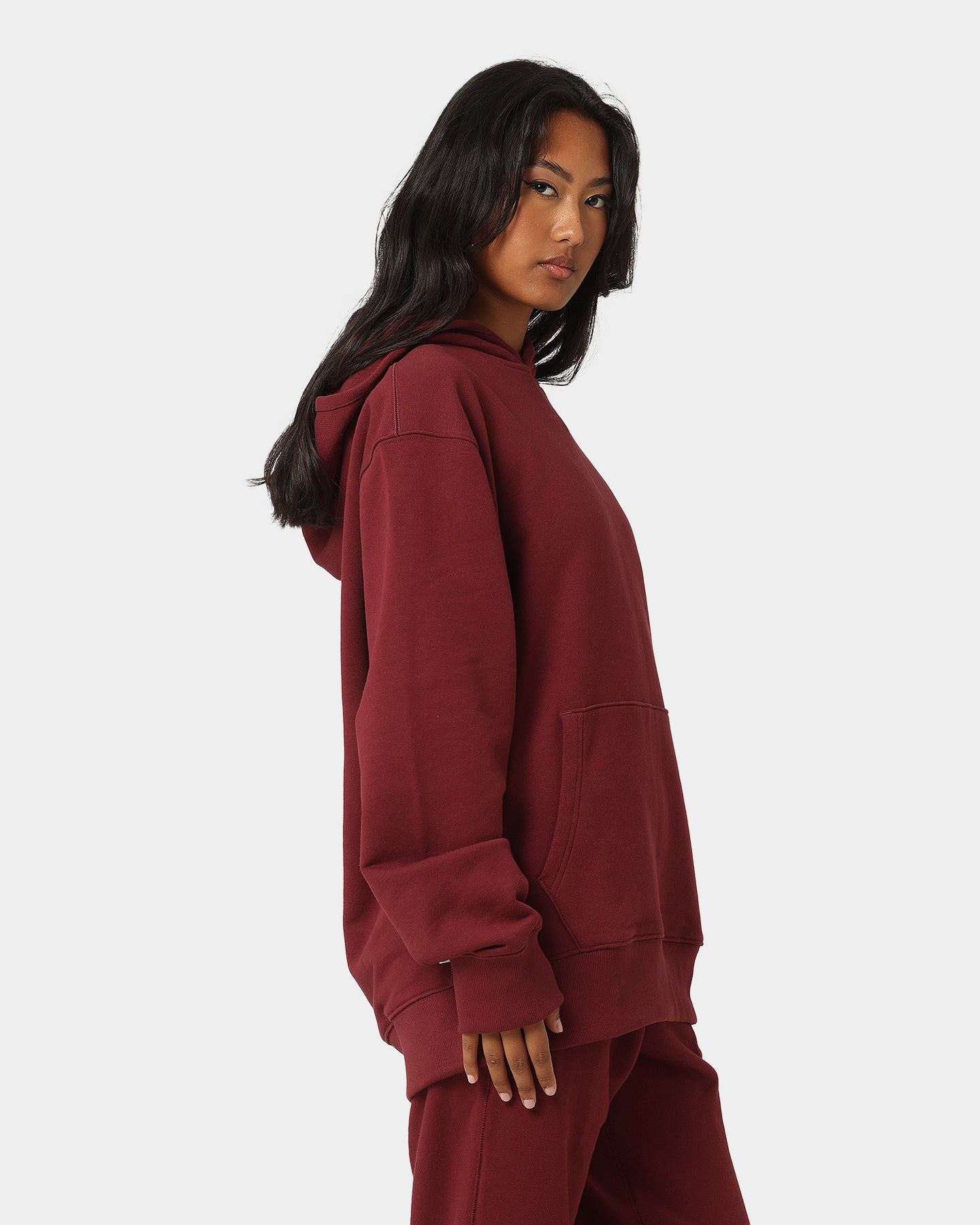 Adidas C French Terry Hoodie Shadow Red sold by Culture Kings product image thumbnail 5