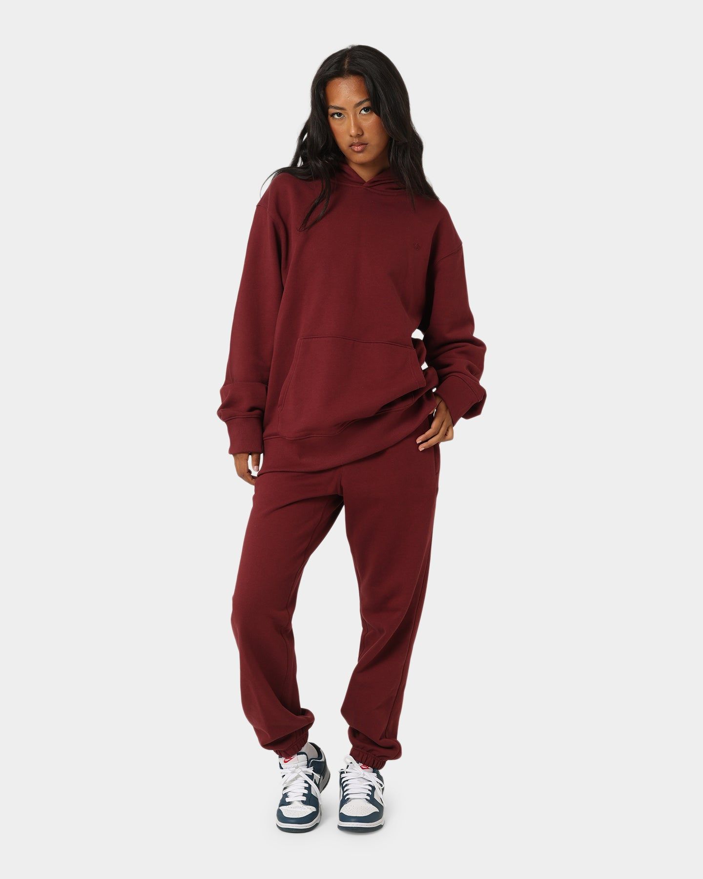 Adidas C French Terry Hoodie Shadow Red sold by Culture Kings product image thumbnail 2