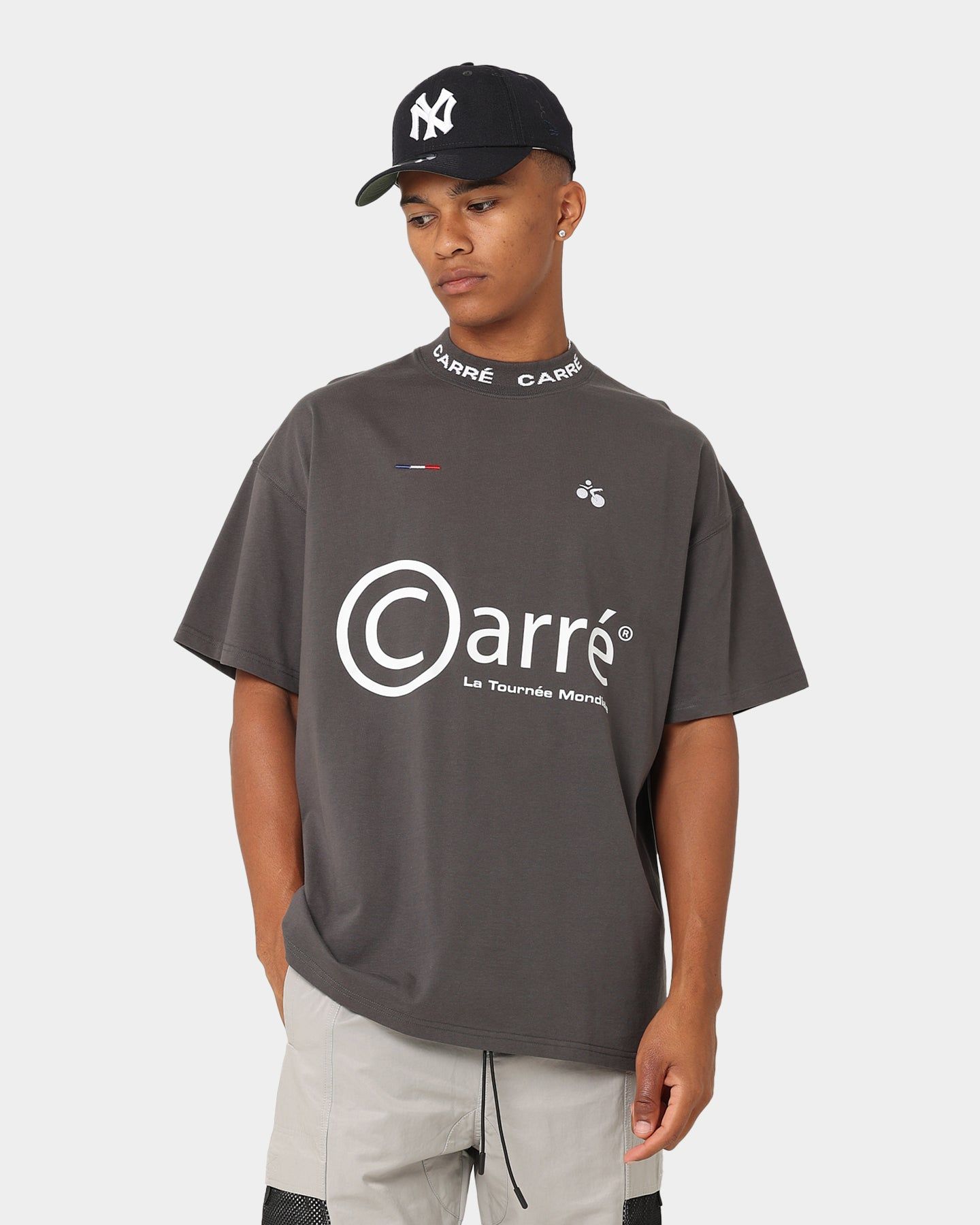 Carre Tournee Oversized Short Sleeve T-Shirt Coal sold by Culture Kings product image thumbnail 3