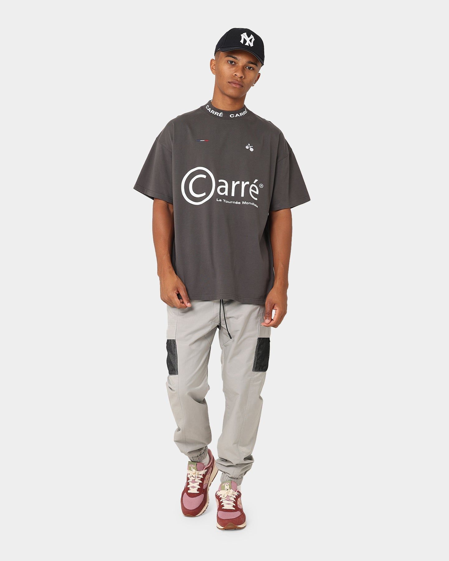 Carre Tournee Oversized Short Sleeve T-Shirt Coal sold by Culture Kings product image thumbnail 5