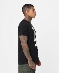 Majestic Athletic Los Angeles Dodgers Prism T-Shirt Black sold by Culture Kings