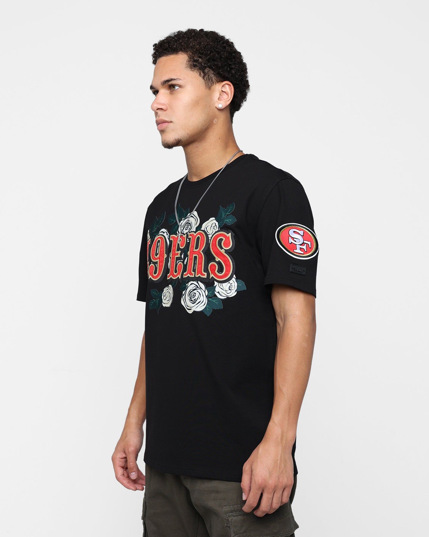 Pro Standard San Francisco 49ers Roses T-Shirt Black sold by Culture Kings product image thumbnail 6