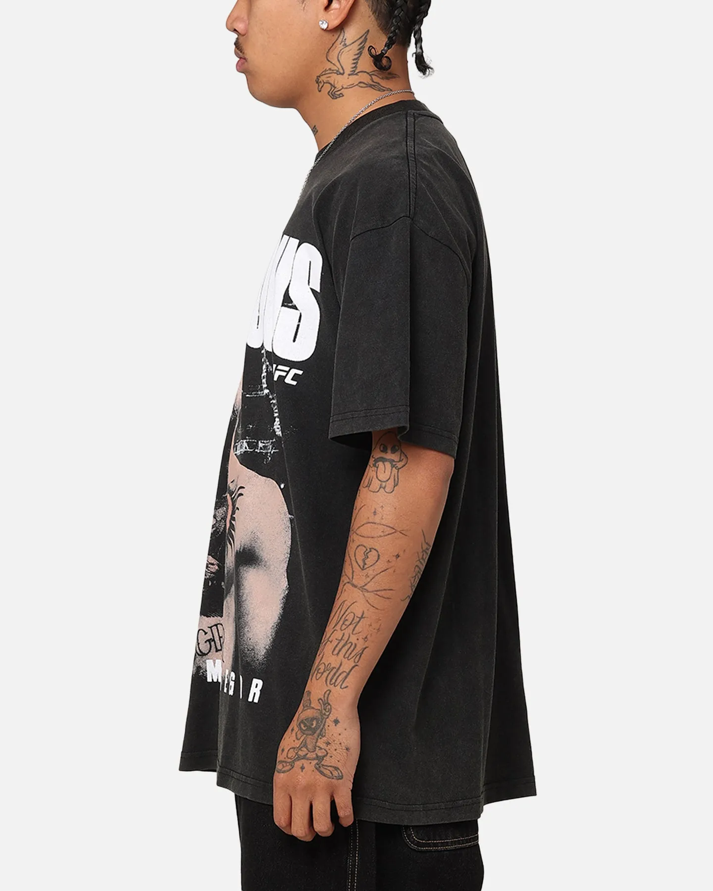UFC By Culture Kings Conor McGregor Mac Heavy T-Shirt Vintage Black sold by Culture Kings product image thumbnail 5