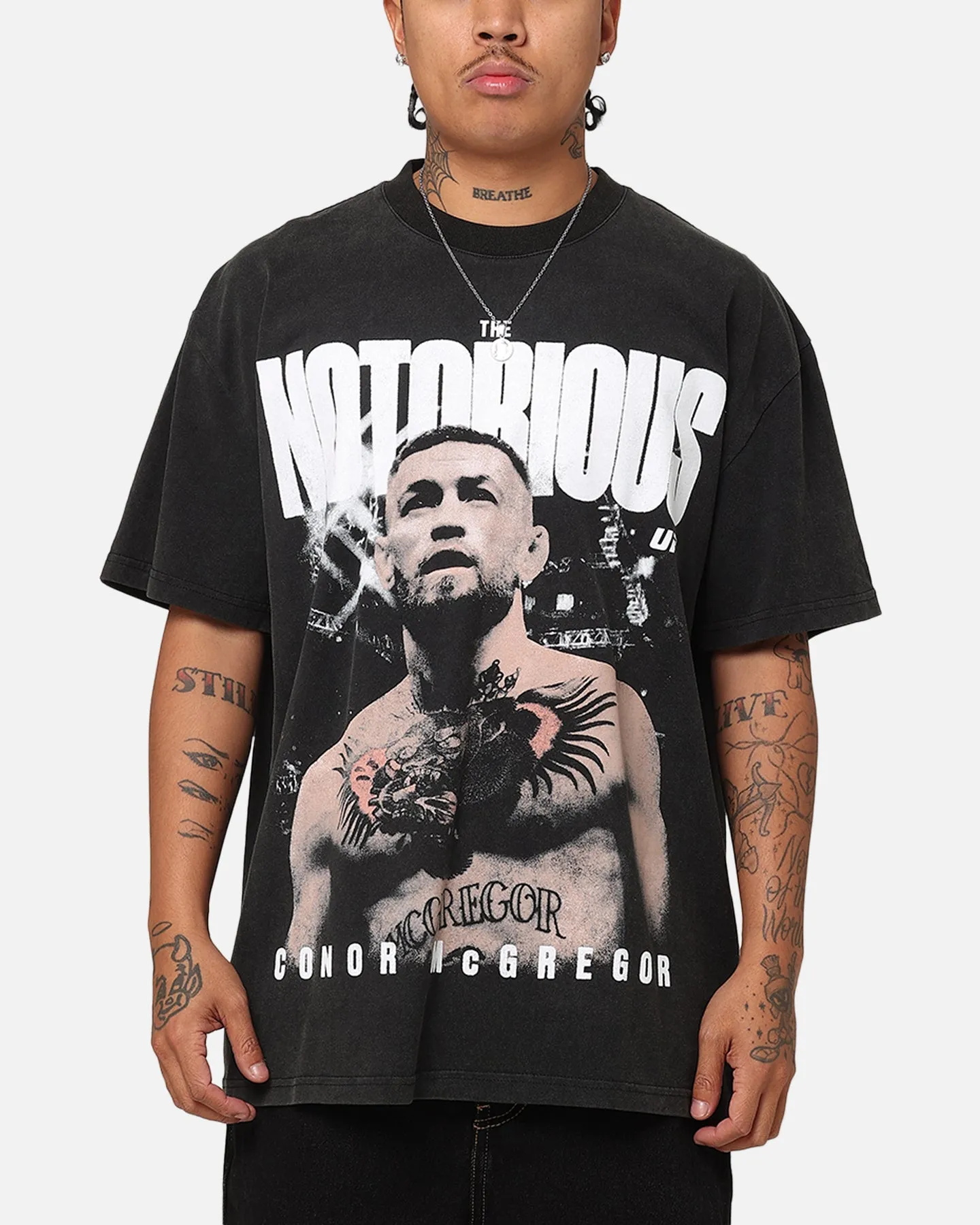 UFC By Culture Kings Conor McGregor Mac Heavy T-Shirt Vintage Black sold by Culture Kings