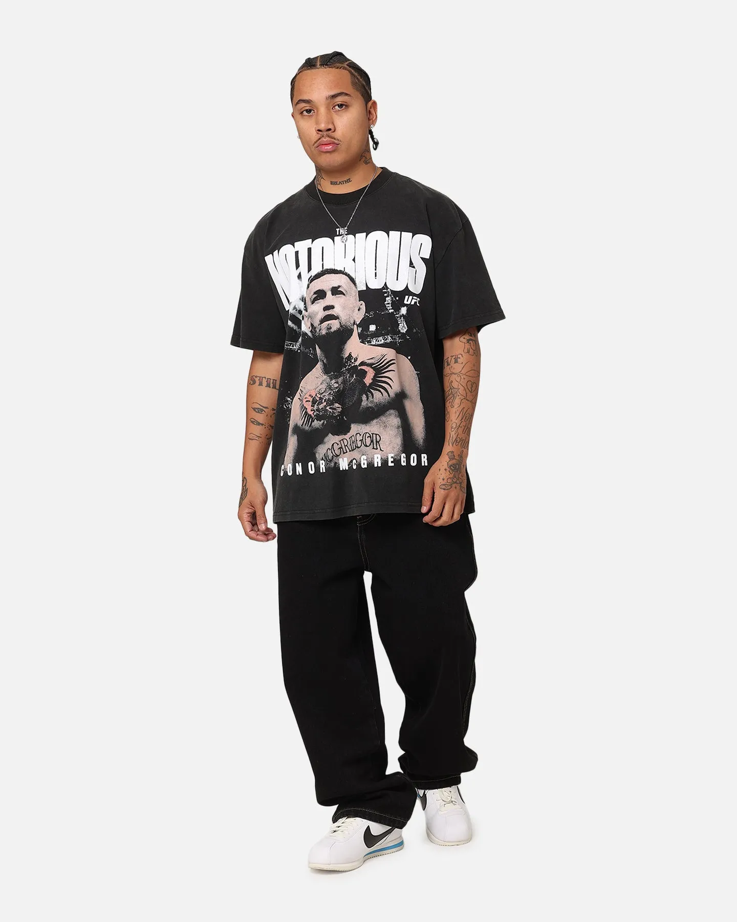 UFC By Culture Kings Conor McGregor Mac Heavy T-Shirt Vintage Black sold by Culture Kings product image thumbnail 2
