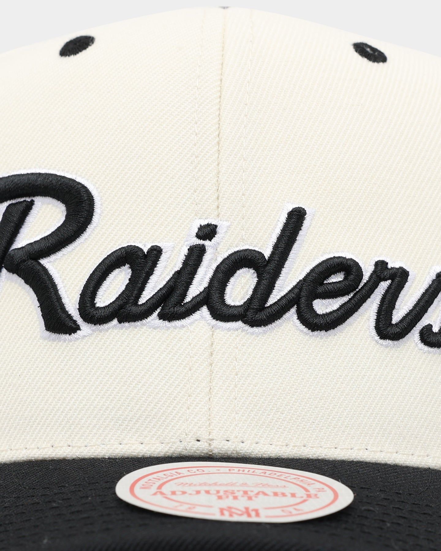 Mitchell & Ness Las Vegas Radiers Team Script OG Snapback Vintage Cream sold by Culture Kings product image thumbnail 5