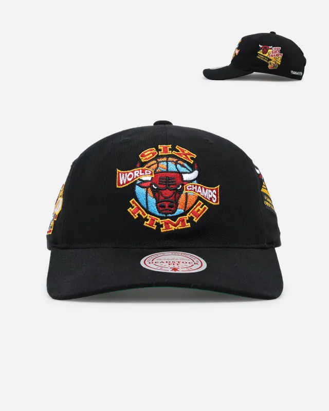 Mitchell & Ness Chicago Bulls Six Time World Champs Black sold by Culture Kings