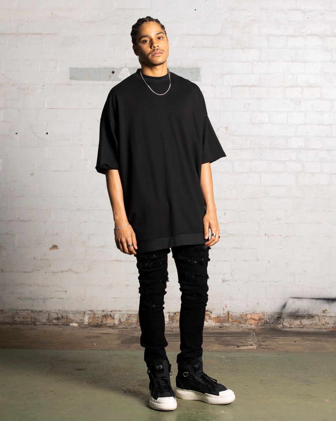 Saint Morta Shadow Boxy T-Shirt Black sold by Culture Kings product image thumbnail 3