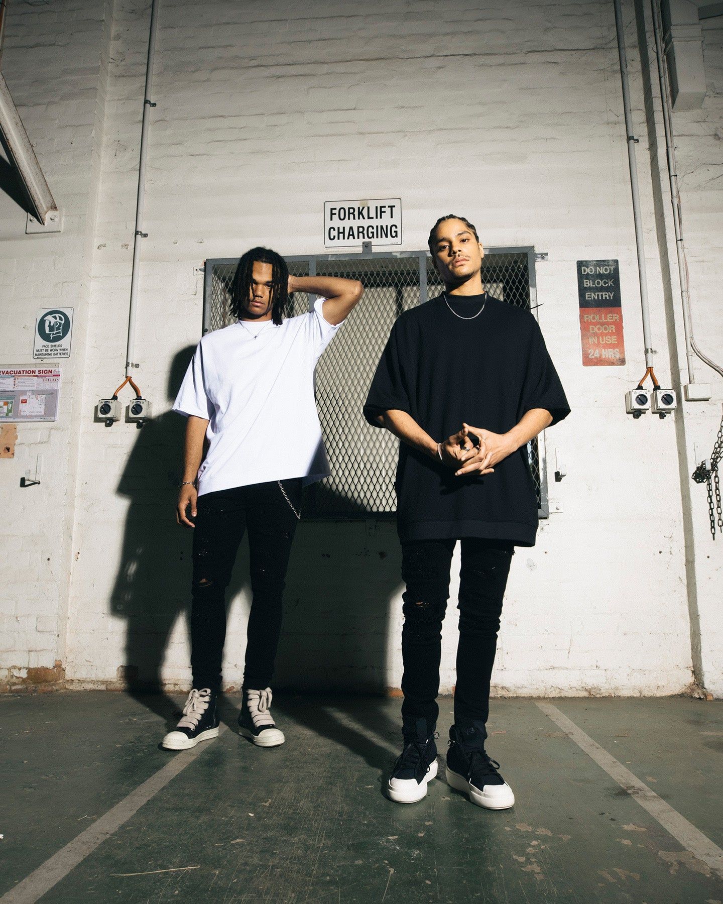 Saint Morta Shadow Boxy T-Shirt Black sold by Culture Kings product image thumbnail 2