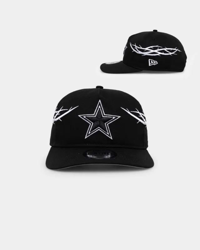 New Era Dallas Cowboys 'Twisted Thorns' Golfer Pre-Curved Snapback Black sold by Culture Kings