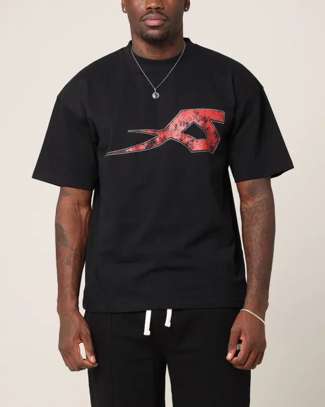 Saint Morta Ssix Drop Shoulder T-Shirt Black sold by Culture Kings