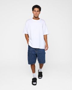 X-Large Denim Painter Shorts Indigo sold by Culture Kings