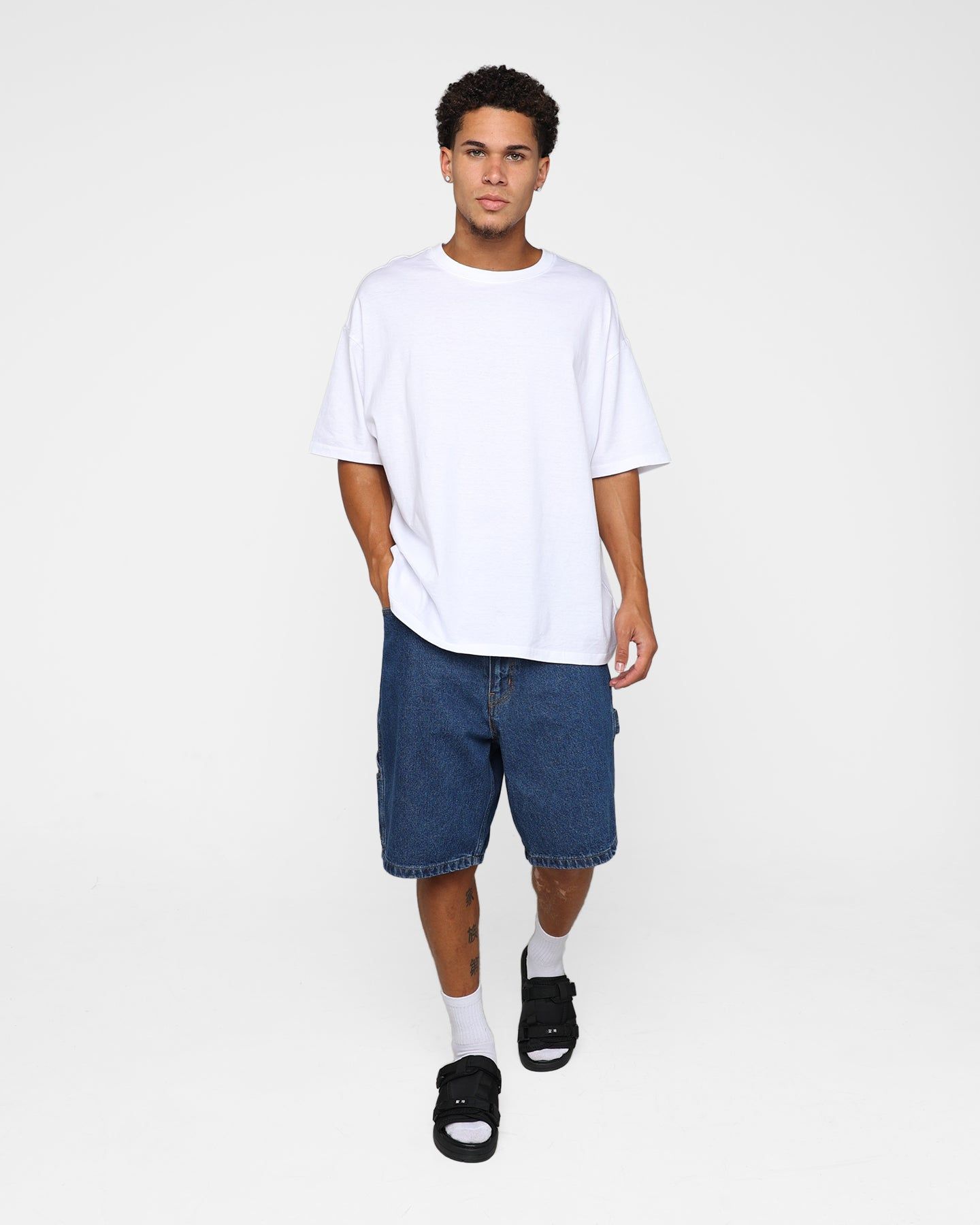 X-Large Denim Painter Shorts Indigo sold by Culture Kings product image thumbnail 2