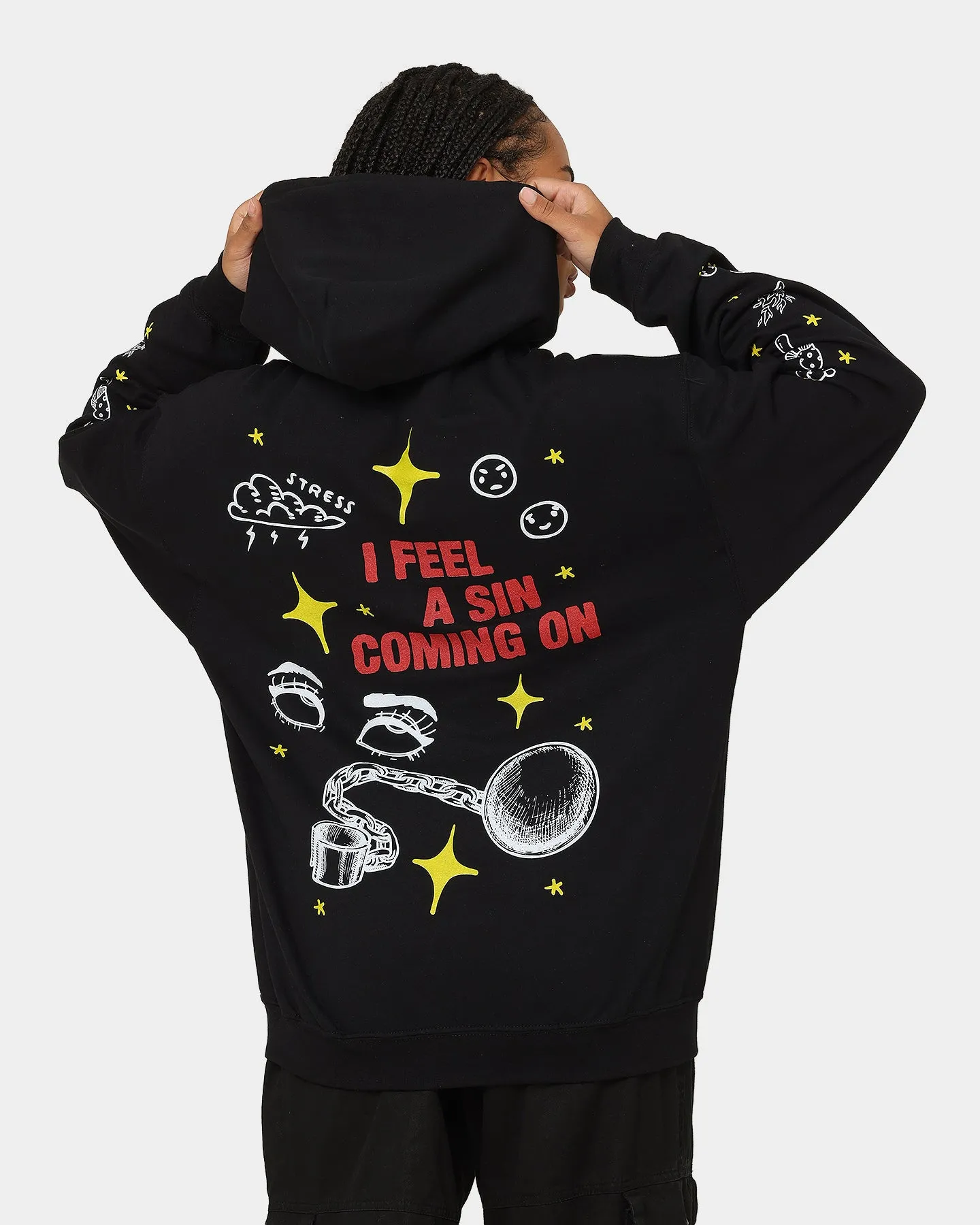 Rats Get Fat Sinners Hoodie Black sold by Culture Kings product image thumbnail 2