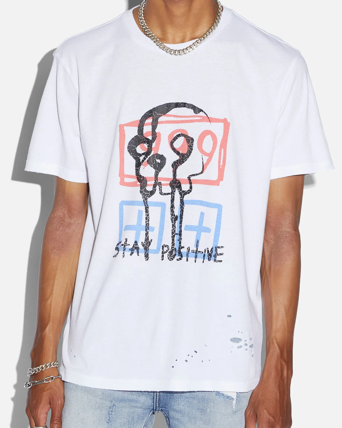 Ksubi X Juice Wrld Kash T-Shirt White sold by Culture Kings product image thumbnail 2