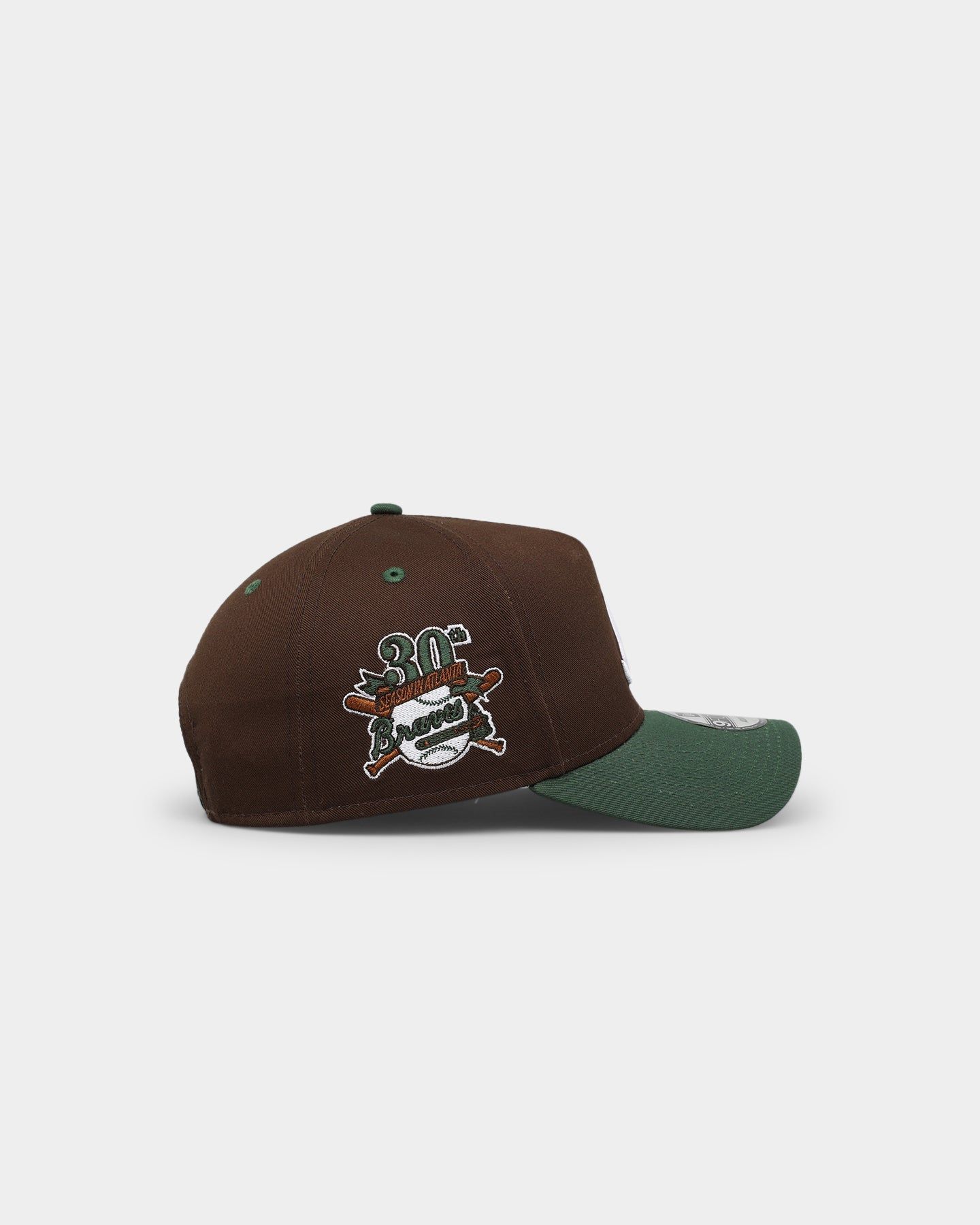 New Era Atlanta Braves 'Beef & Broccoli' 9FORTY A-Frame Snapback Dark Brown sold by Culture Kings product image thumbnail 3