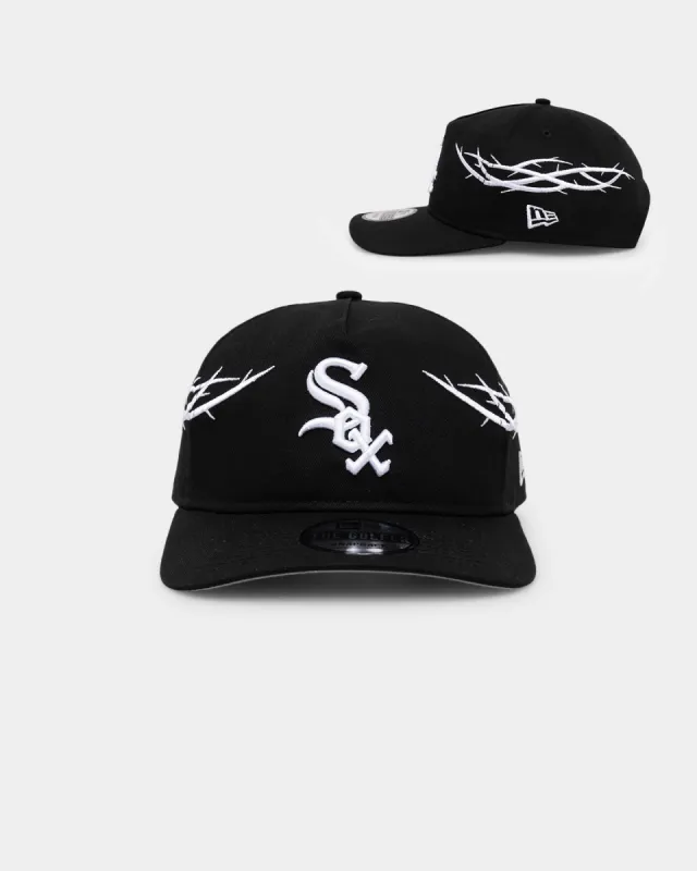 New Era Chicago White Sox 'Twisted Thorns' Golfer Pre-Curved Snapback Black sold by Culture Kings