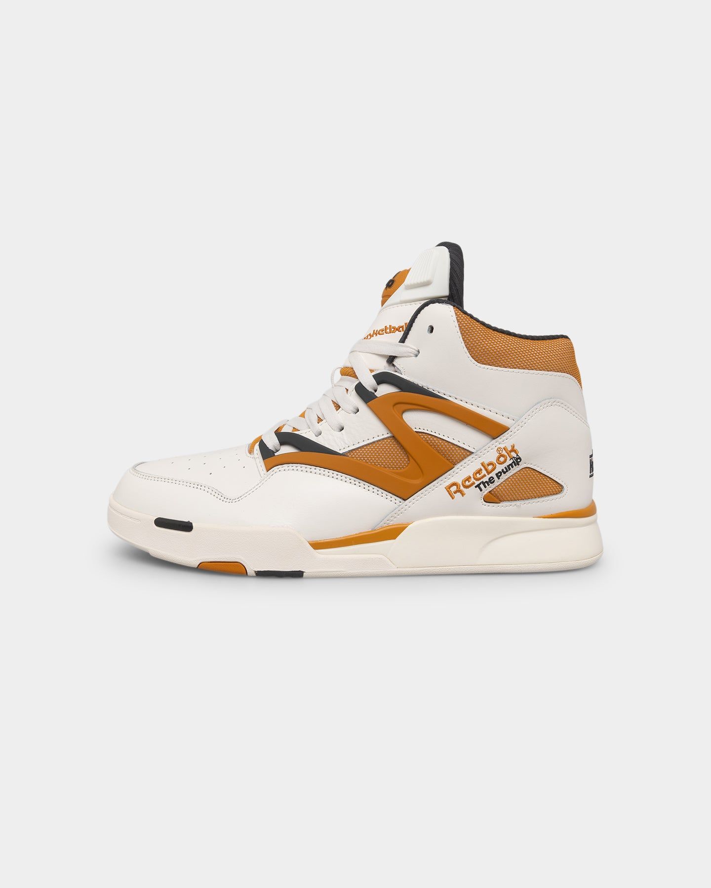 Reebok Pump Omni Zone II Chalk/Radiant Orange sold by Culture Kings