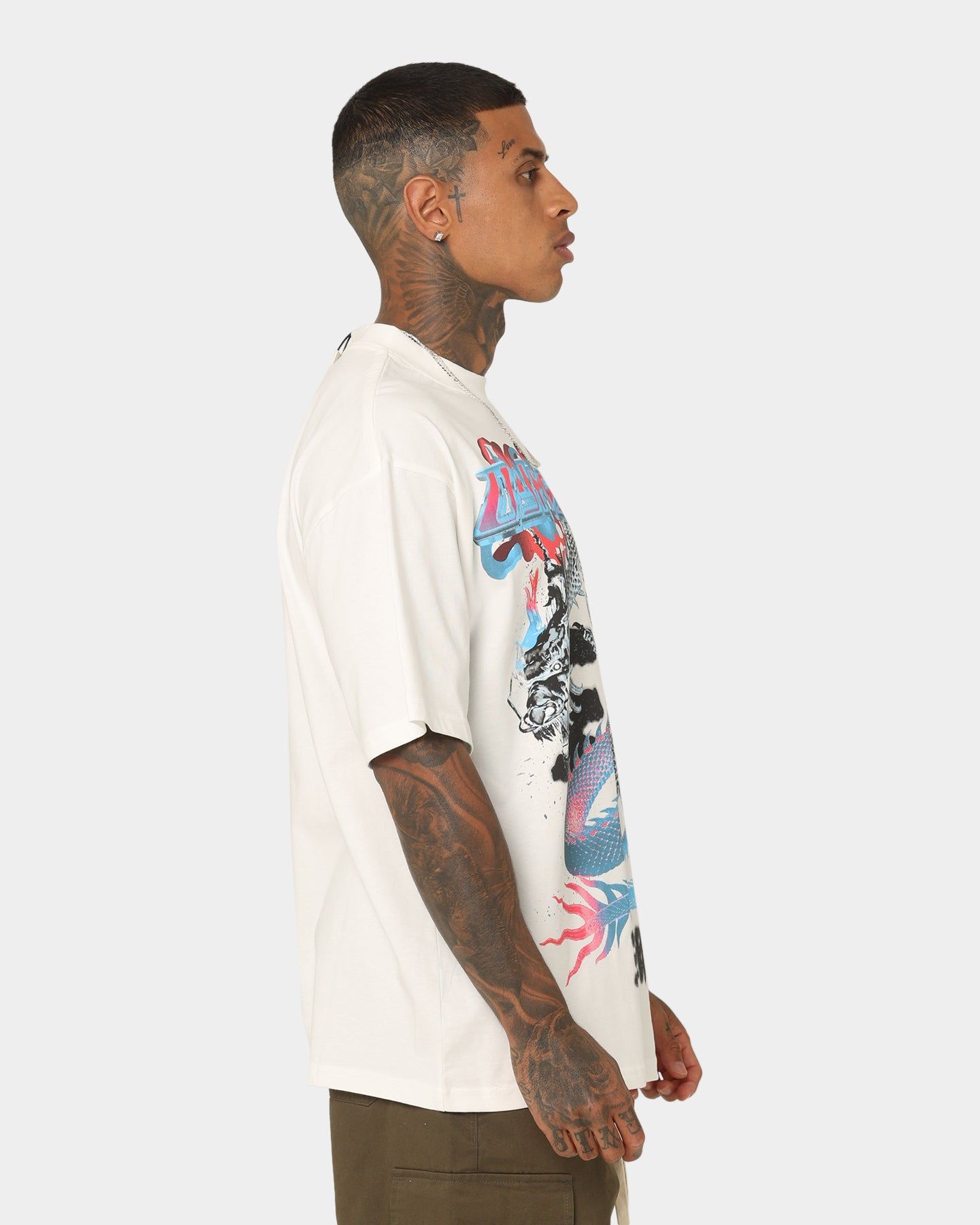 Loiter Dynasty Vintage T-Shirt Off White sold by Culture Kings product image thumbnail 5