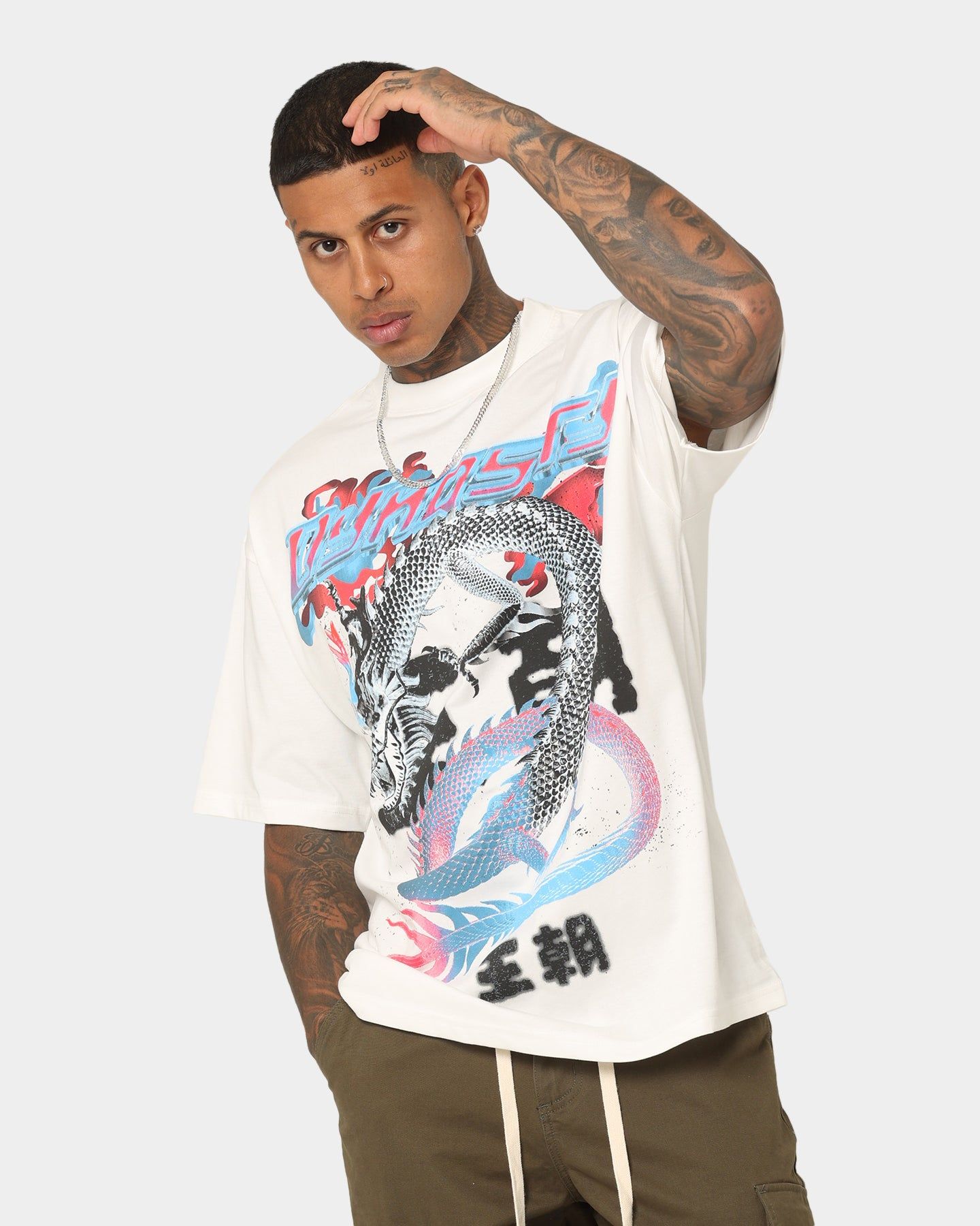 Loiter Dynasty Vintage T-Shirt Off White sold by Culture Kings