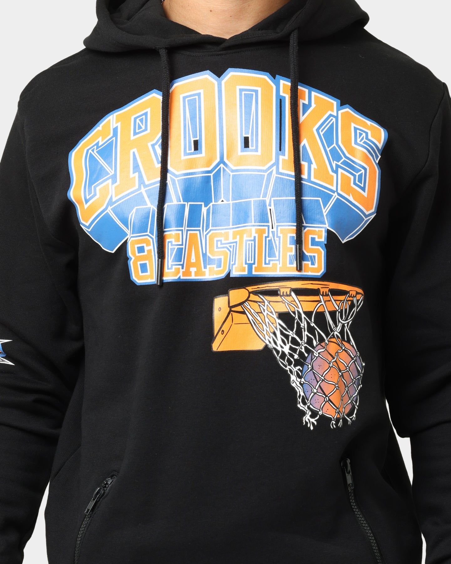 Crooks & Castles NY Hoodie Black sold by Culture Kings product image thumbnail 4