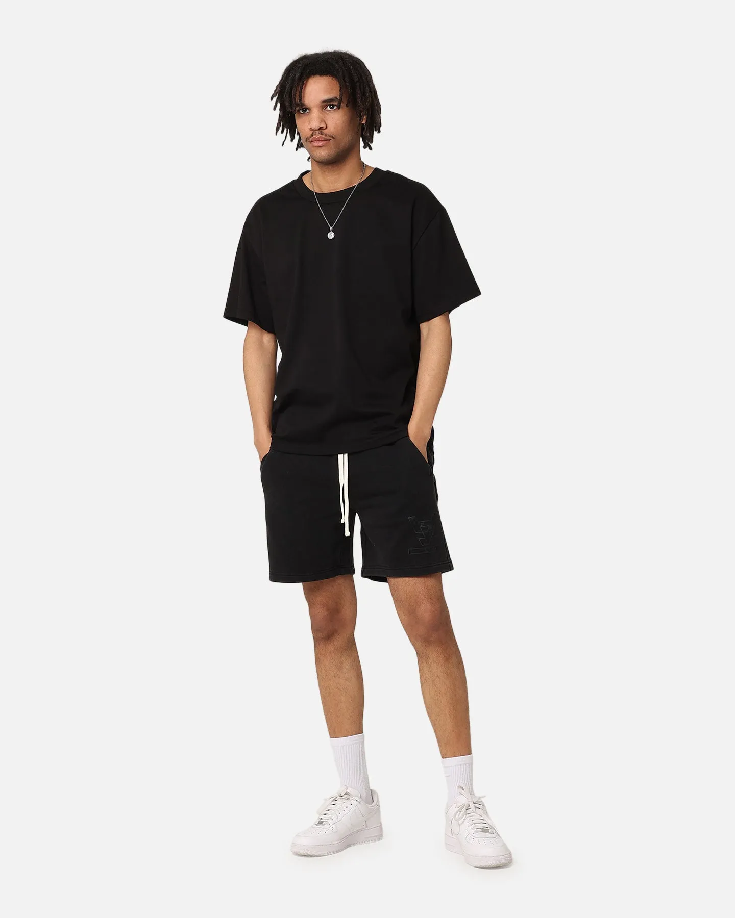 The Anti Order Hyphen Sweat Shorts Washed Black sold by Culture Kings product image thumbnail 2