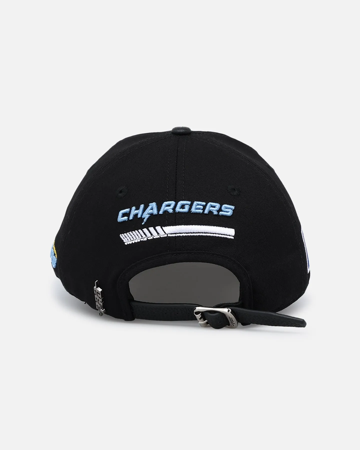 Pro Standard Los Angeles Chargers Fast Lane Logo Dad Hat Strapback Black sold by Culture Kings product image thumbnail 2