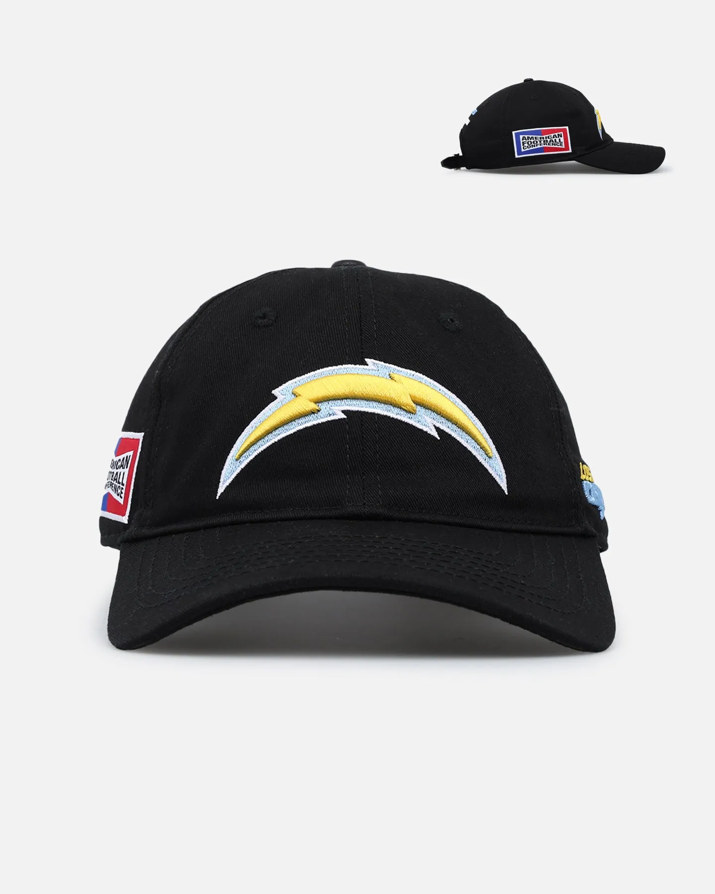 Pro Standard Los Angeles Chargers Fast Lane Logo Dad Hat Strapback Black sold by Culture Kings