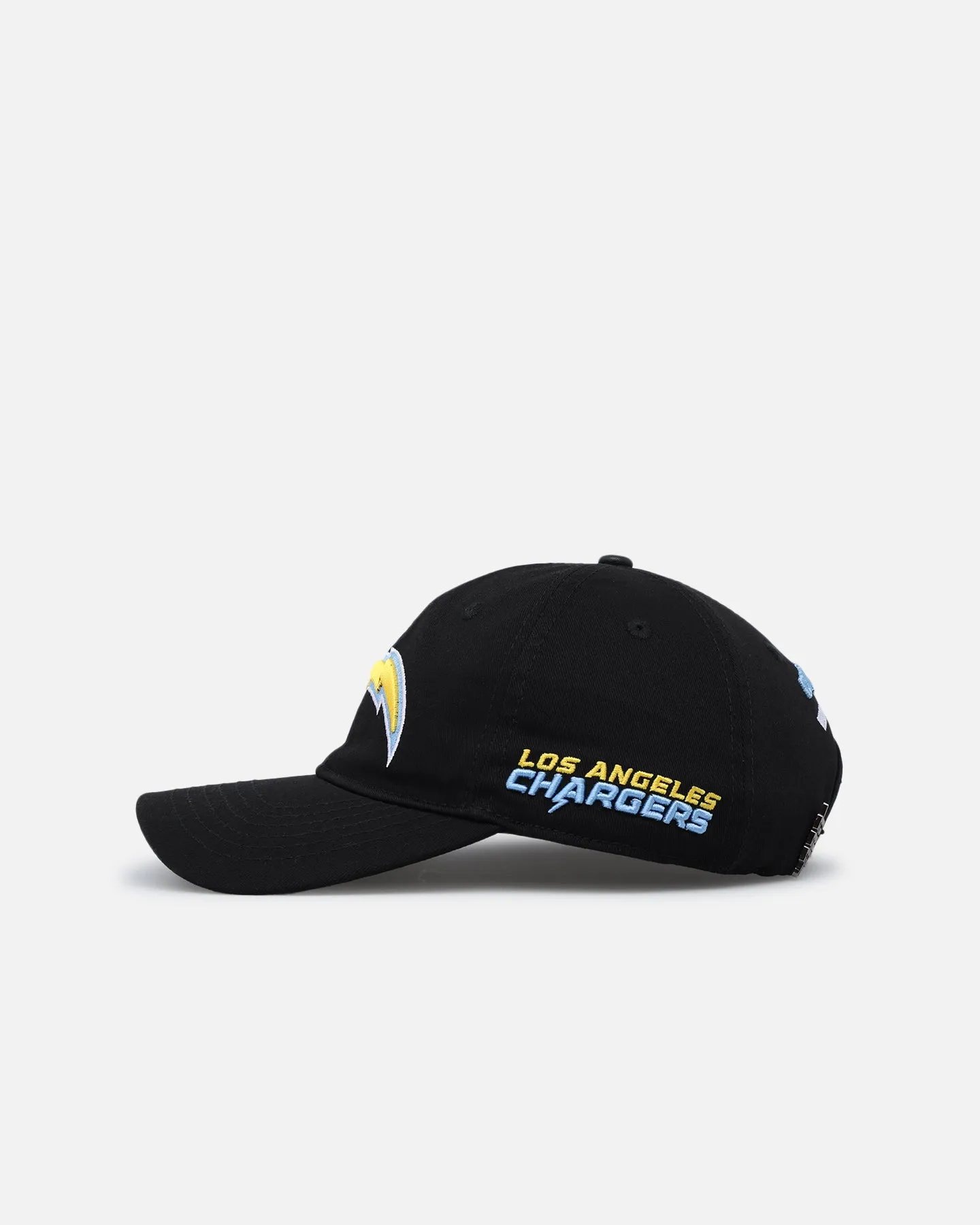 Pro Standard Los Angeles Chargers Fast Lane Logo Dad Hat Strapback Black sold by Culture Kings product image thumbnail 4