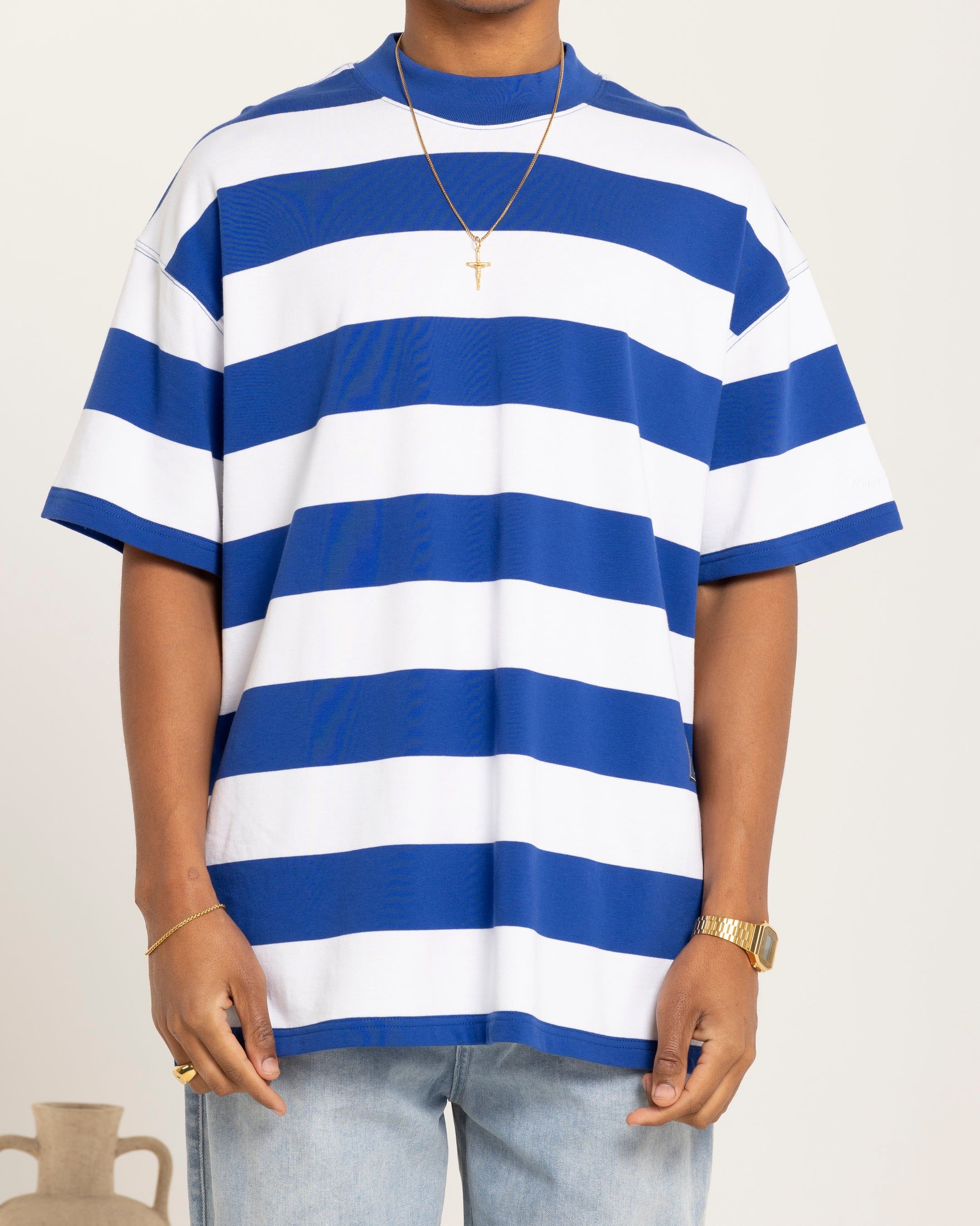 Carre Offside Oversized T-Shirt Navy/White sold by Culture Kings product image thumbnail 3