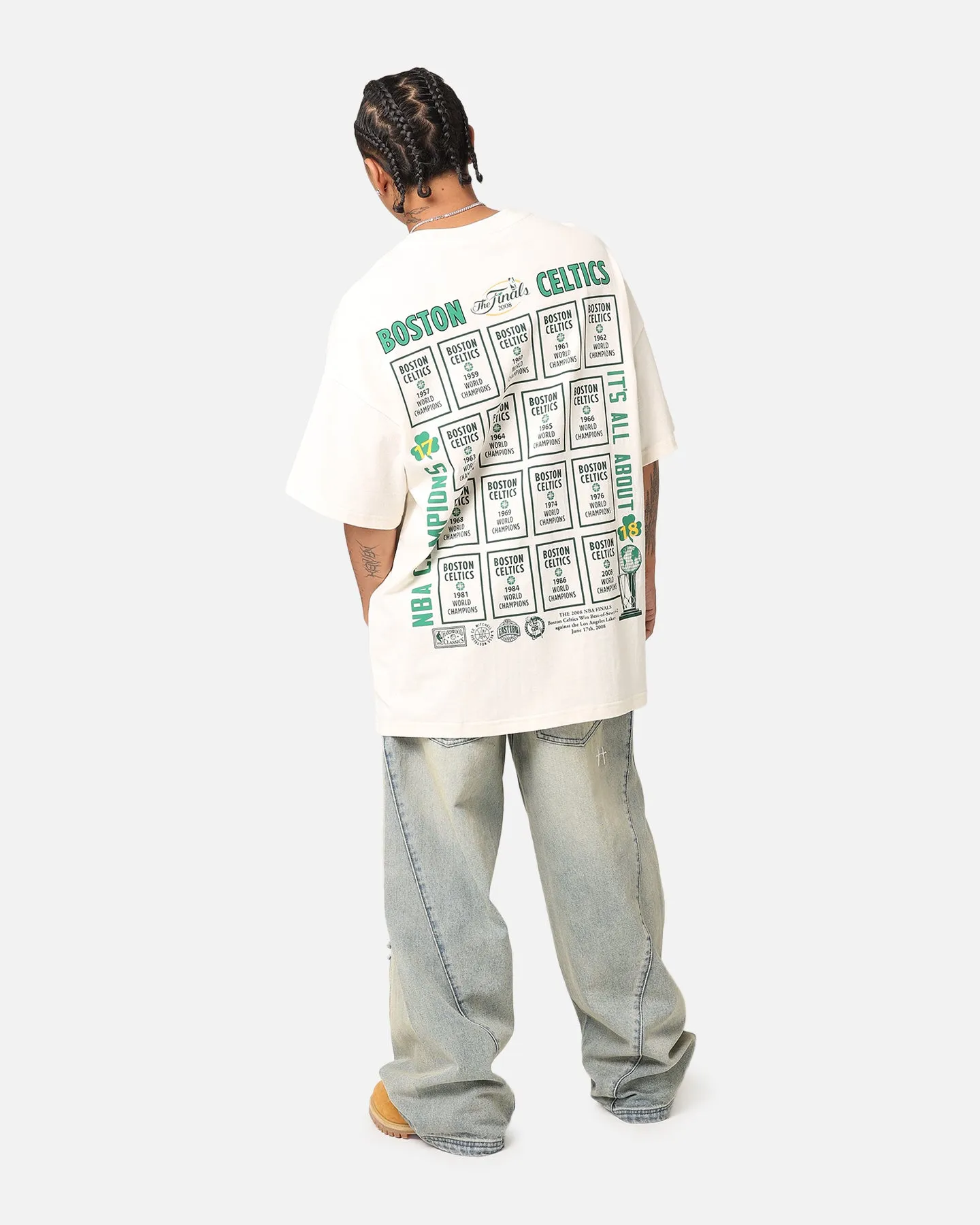 Mitchell & Ness Boston Celtics History Of Champions Egret sold by Culture Kings product image thumbnail 4