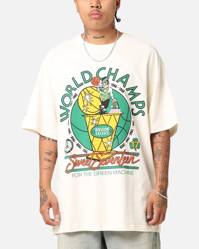 Mitchell & Ness Boston Celtics History Of Champions Egret sold by Culture Kings