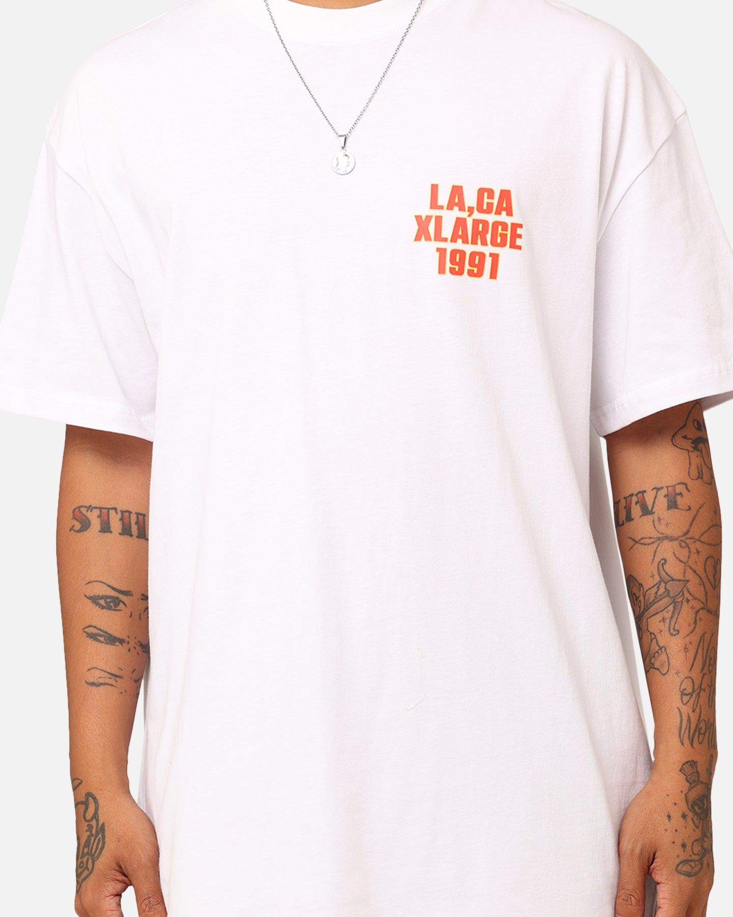 X-Large Local T-Shirt Solid White sold by Culture Kings product image thumbnail 4