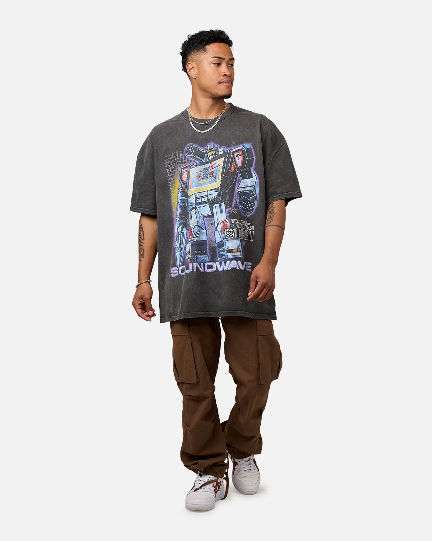 Goat Crew X Transformers Soundwave T-Shirt Black Wash sold by Culture Kings product image thumbnail 3