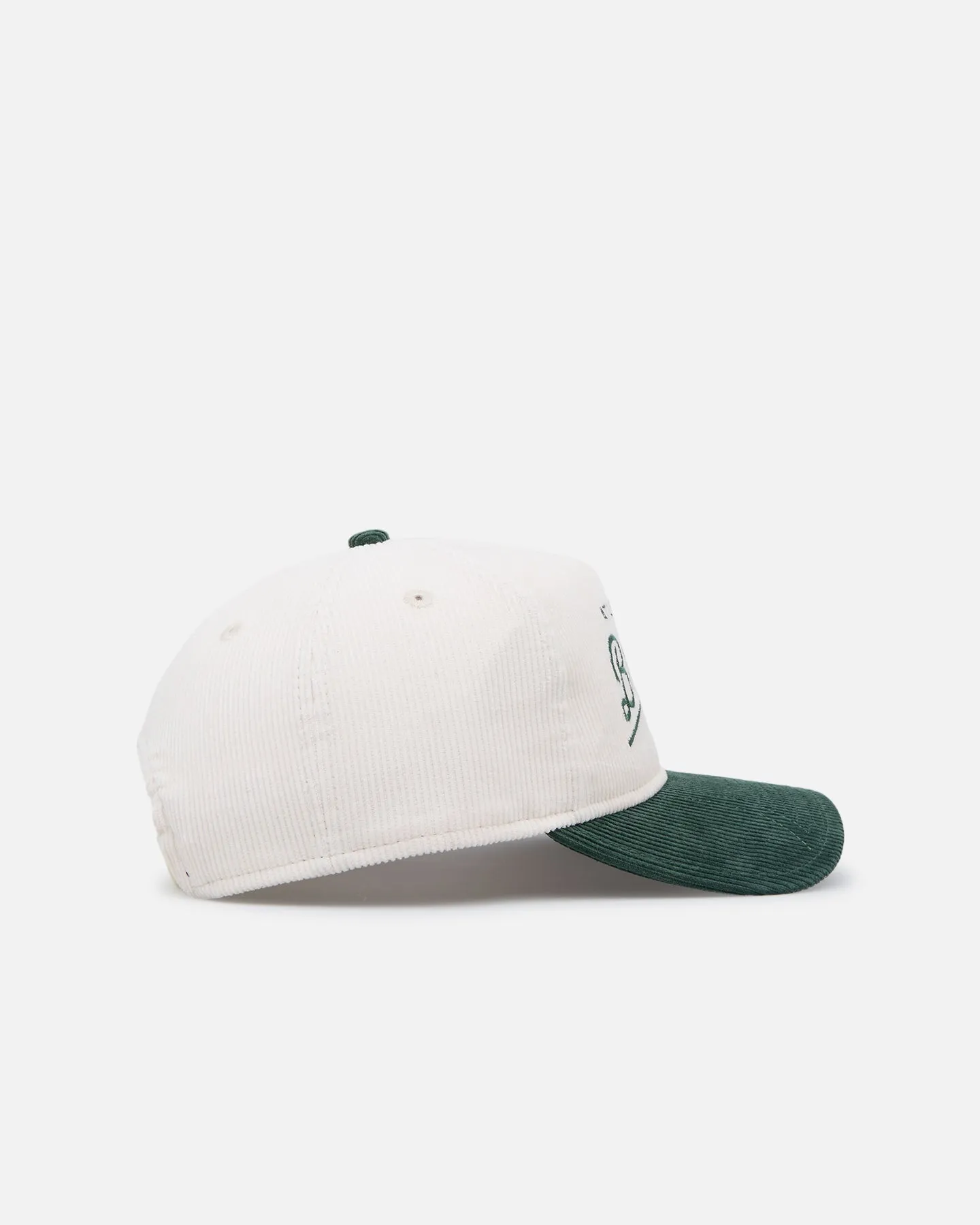 New Era Atlanta Braves 'Heritage Golf' Pre-Curved Golfer Snapback Chrome White sold by Culture Kings product image thumbnail 3