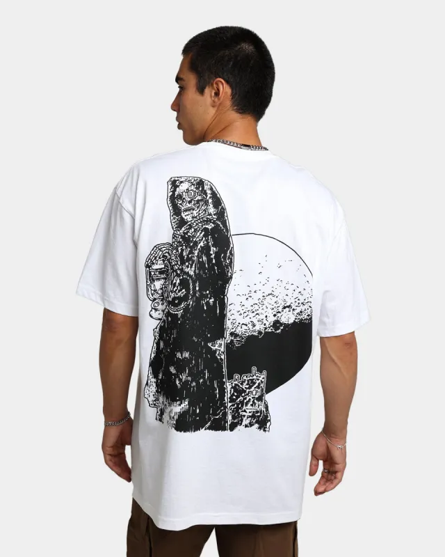 Rats Get Fat X Funeral French FF Reaper T-Shirt White sold by Culture Kings