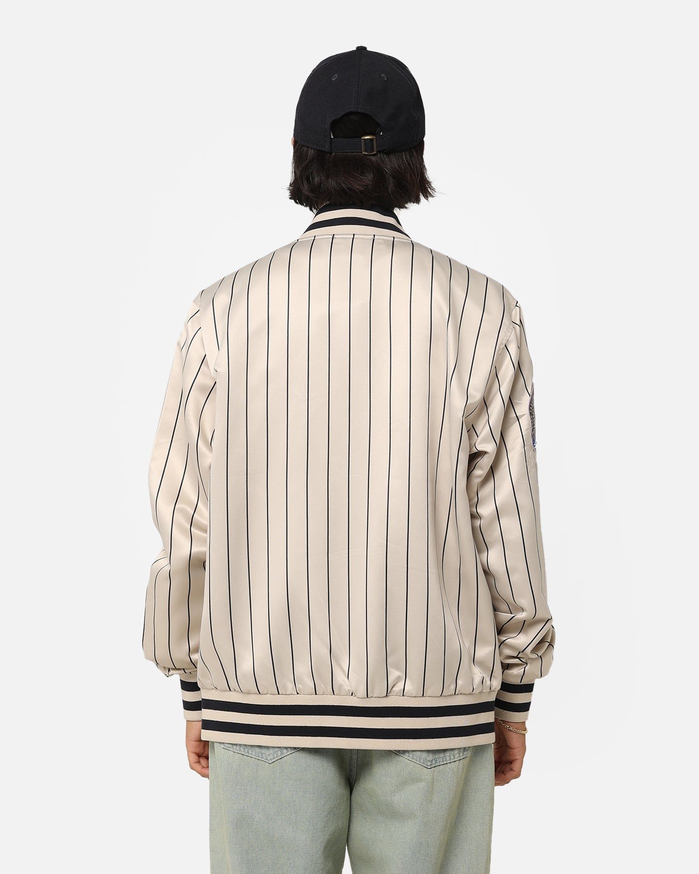 New Era New York Yankees Varsity Jacket Light Beige sold by Culture Kings product image thumbnail 4
