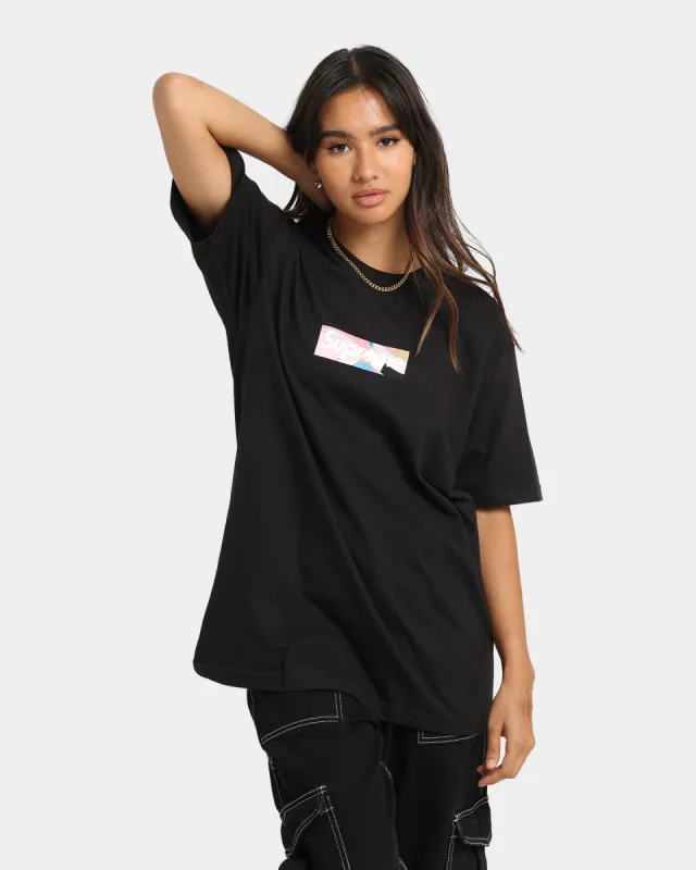 Supreme X Pucci Box Logo T-Shirt Black/Pink sold by Culture Kings