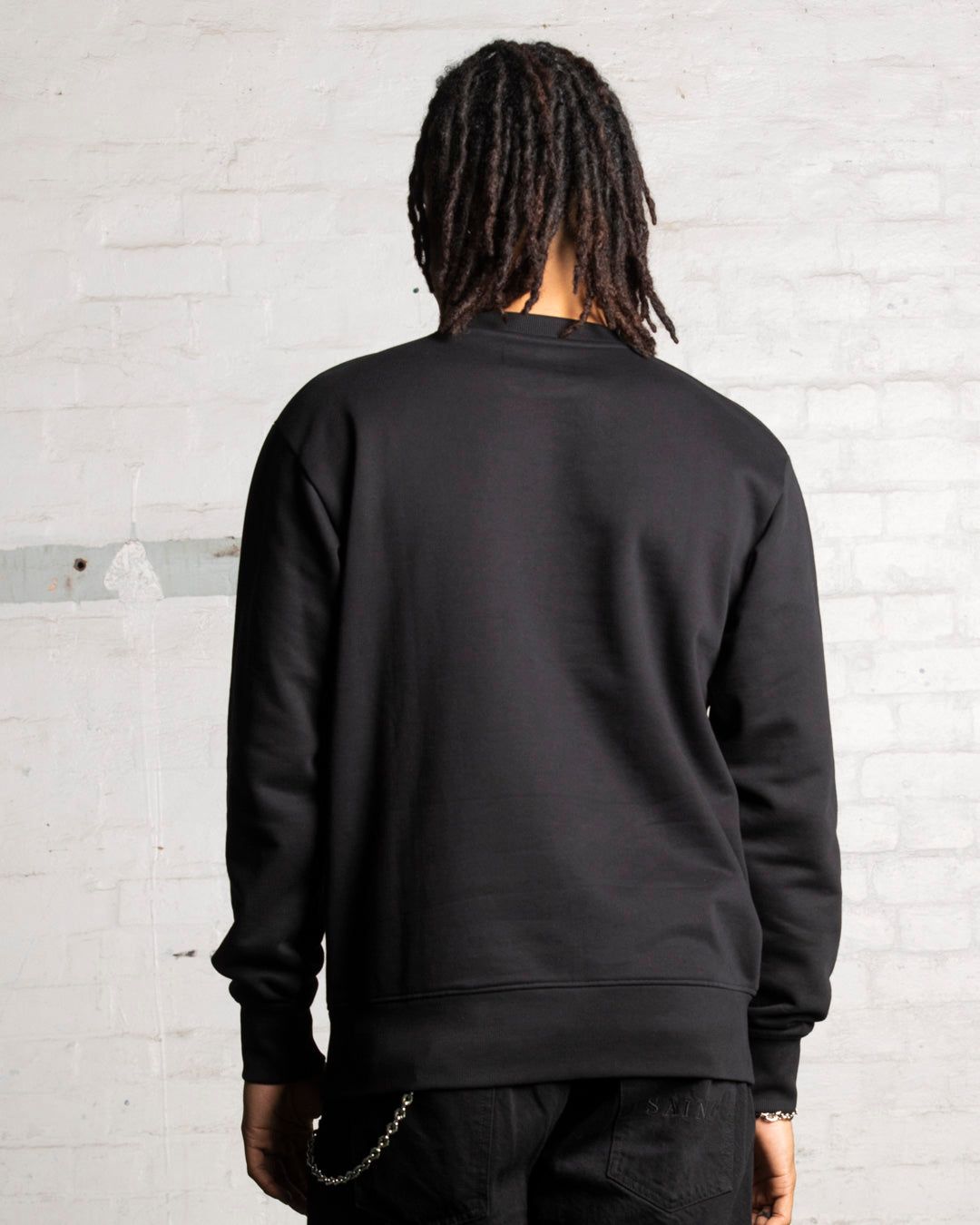 Saint Morta Cobra Crewneck Black sold by Culture Kings product image thumbnail 4