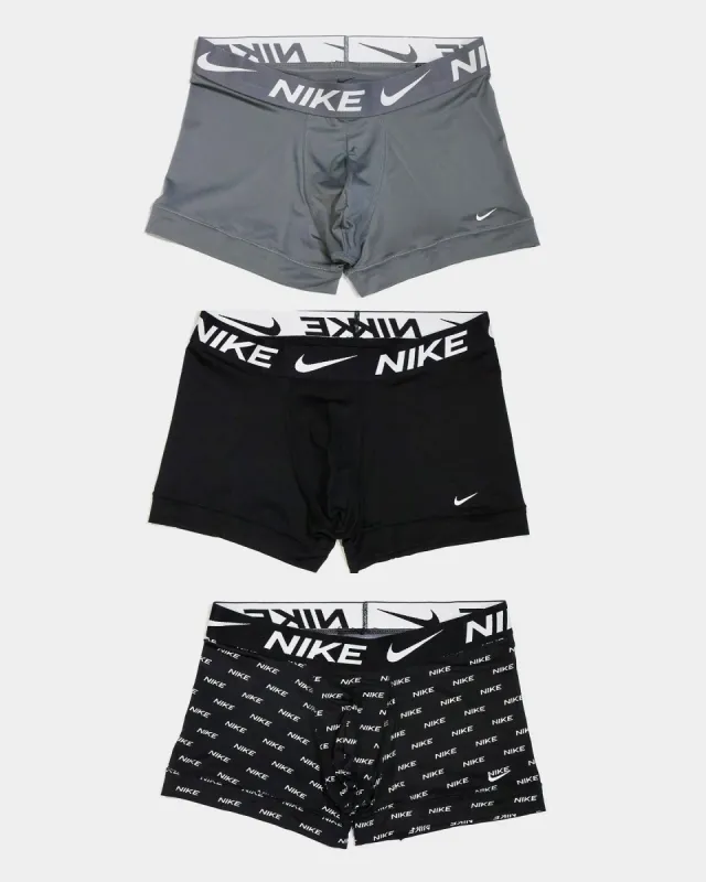 Nike Essential Micro Trunks 3 Pack Black/Cool Grey sold by Culture Kings