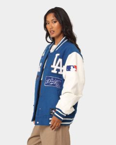 Majestic Athletic Los Angeles Dodgers Multi Hit Varsity Jacket Royal sold by Culture Kings