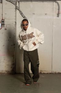 Loiter X The Anti Order Flow Cargo Pants Khaki sold by Culture Kings