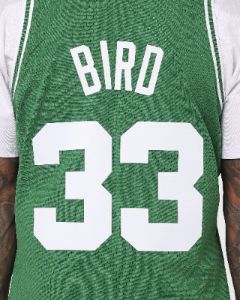 Mitchell & Ness Larry Bird Boston Celtics #33 Swing Jersey Kelly Green sold by Culture Kings