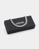 Raising Hell Women's 14" Interlink Choker Necklace Pink/Iced White Gold sold by Culture Kings