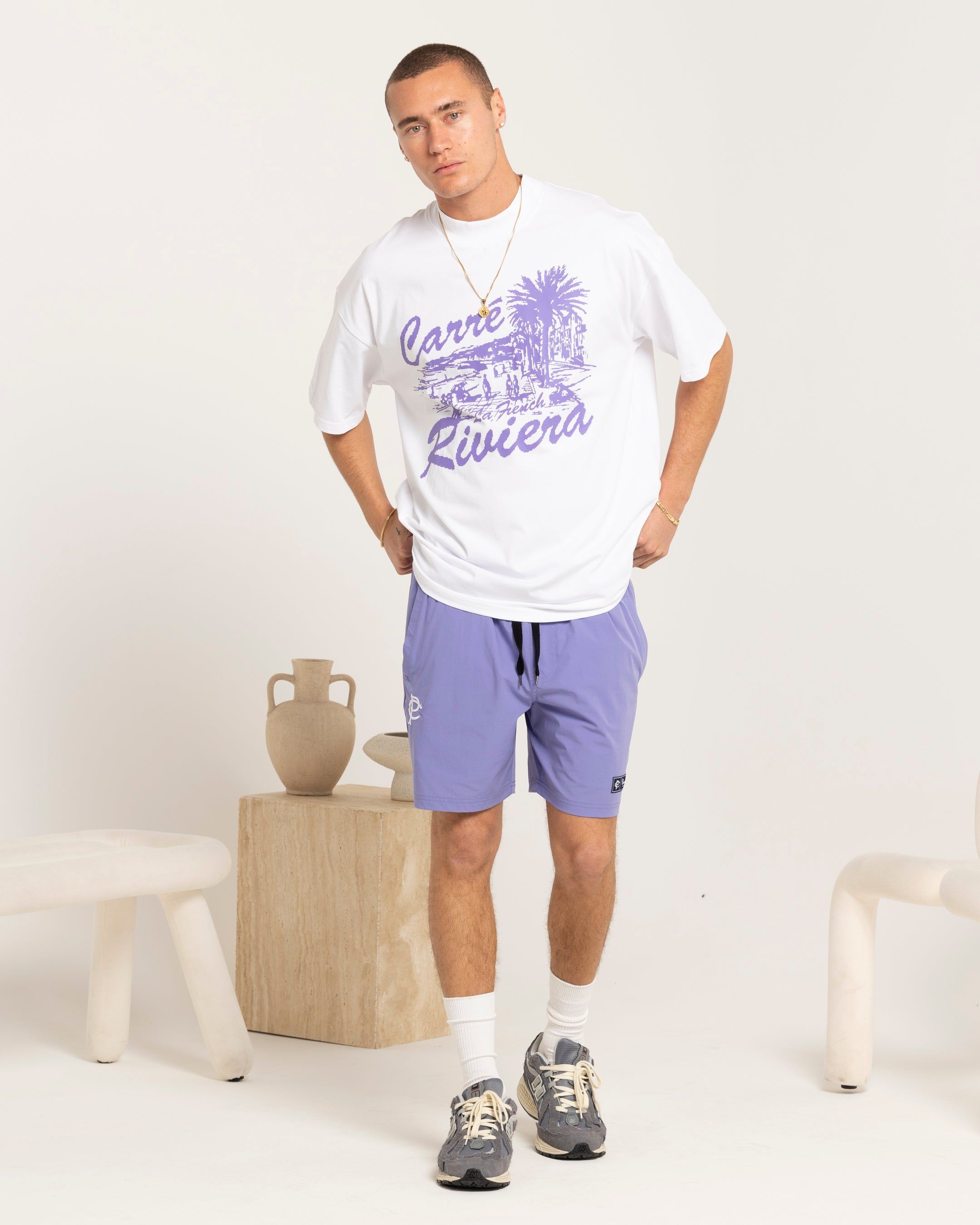 Carre Riviera Oversized T-Shirt White sold by Culture Kings product image thumbnail 2