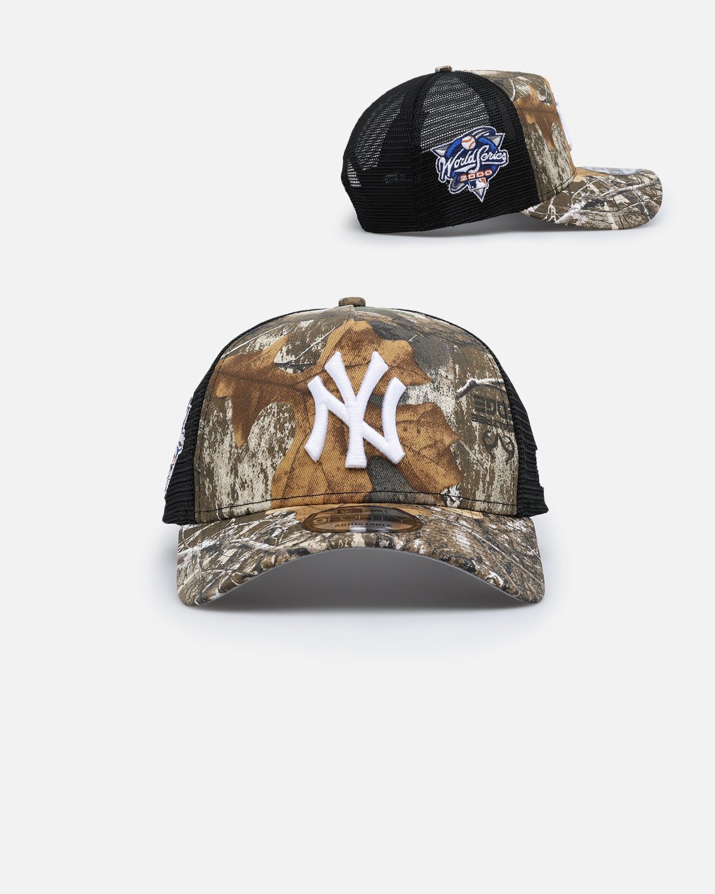 New Era New York Yankees 'Real Tree' 9FORTY A-Frame Trucker Snapback Realtree Edge sold by Culture Kings