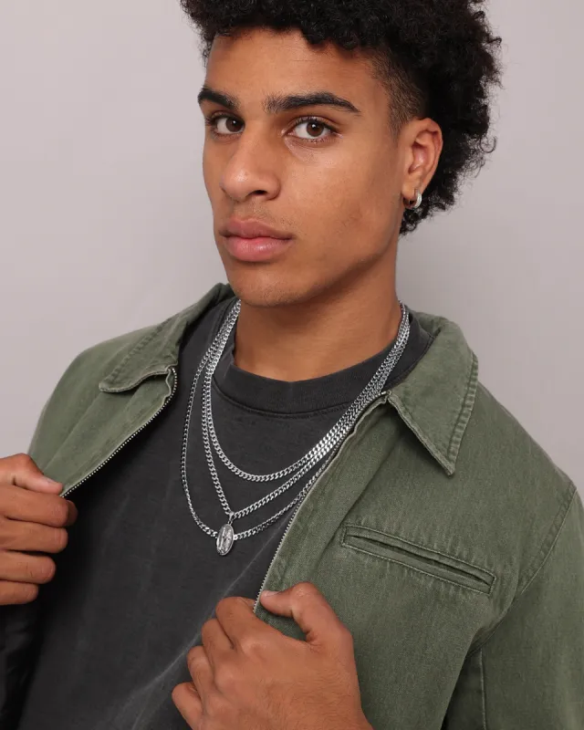 NXS Shepherd Necklace Set White Gold sold by Culture Kings